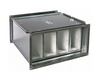 Канальные фильтры прямоугольного сечения (карманного типа)